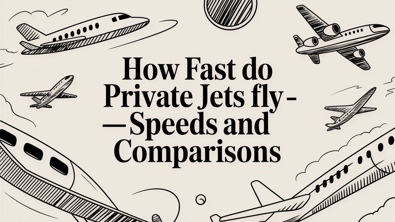 How Fast Do Private Jets Fly — Speeds and Comparisons