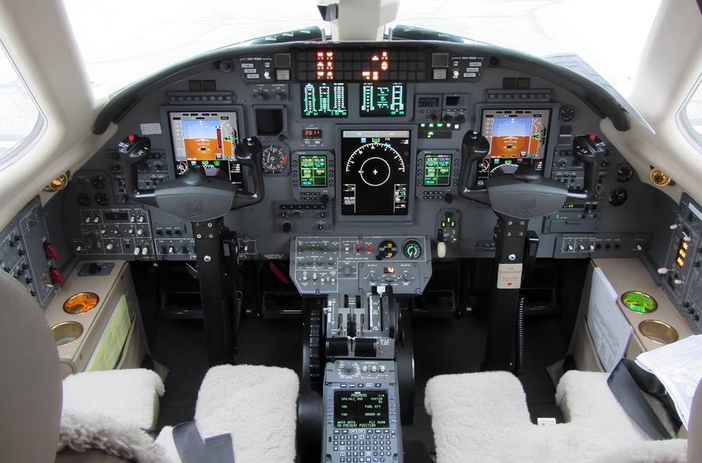 Cessna Citation Excel cockpit