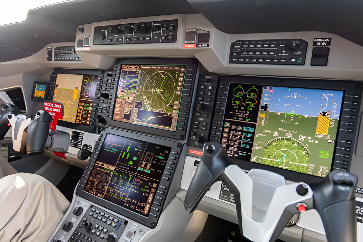 Cockpit of Pilatus PC-24