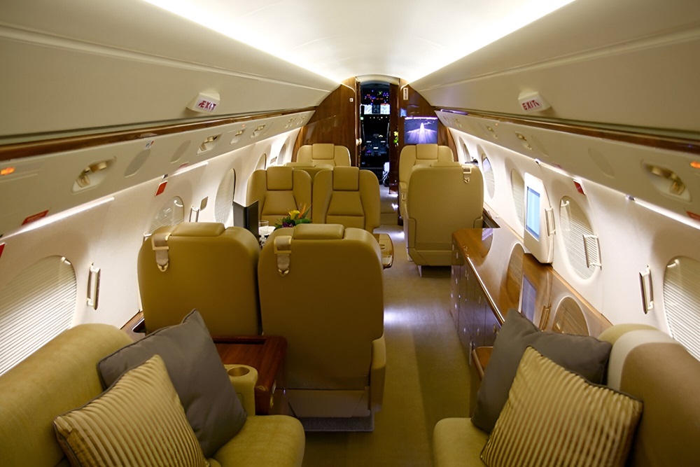 G550 cabin