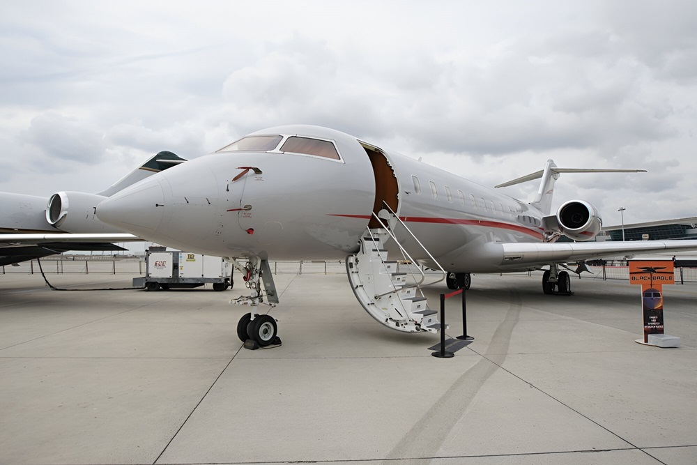 Global Express (9126) display in Istanbul Airshow