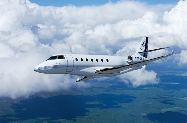 Gulfstream G200 private jet rental costs