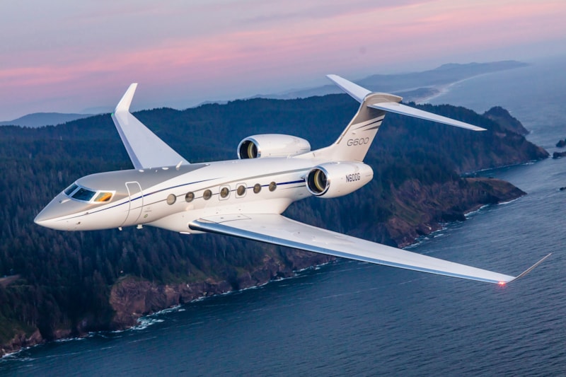 gulfstream g600 flying - private jet rental costs