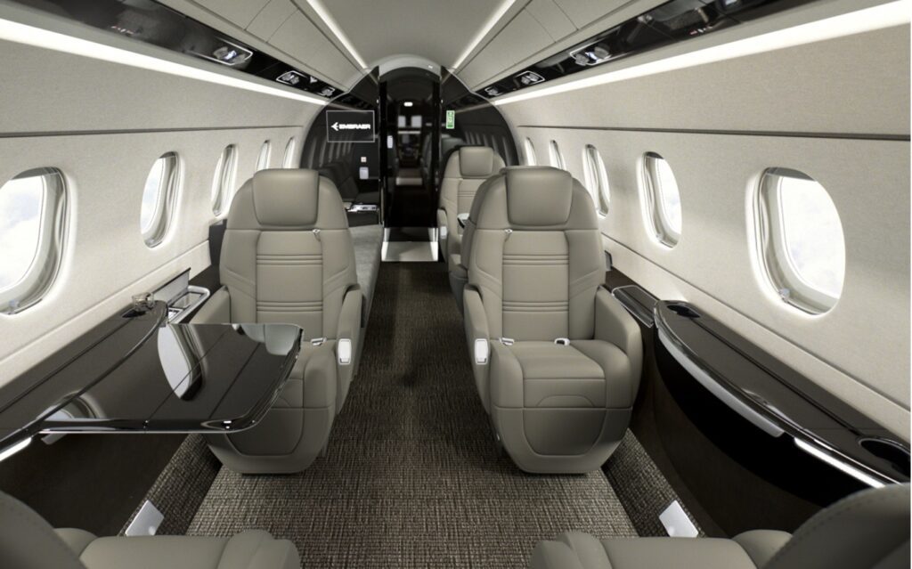 Embraer Praetor 600 interior