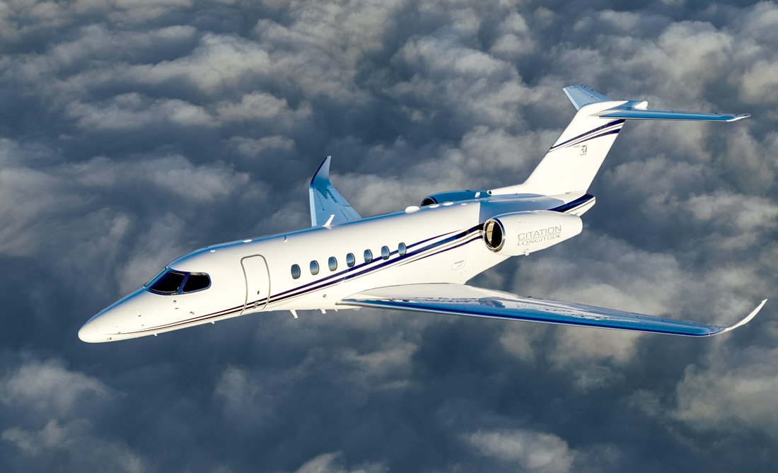 Cessna Citation Longitude Air-to-Air 005