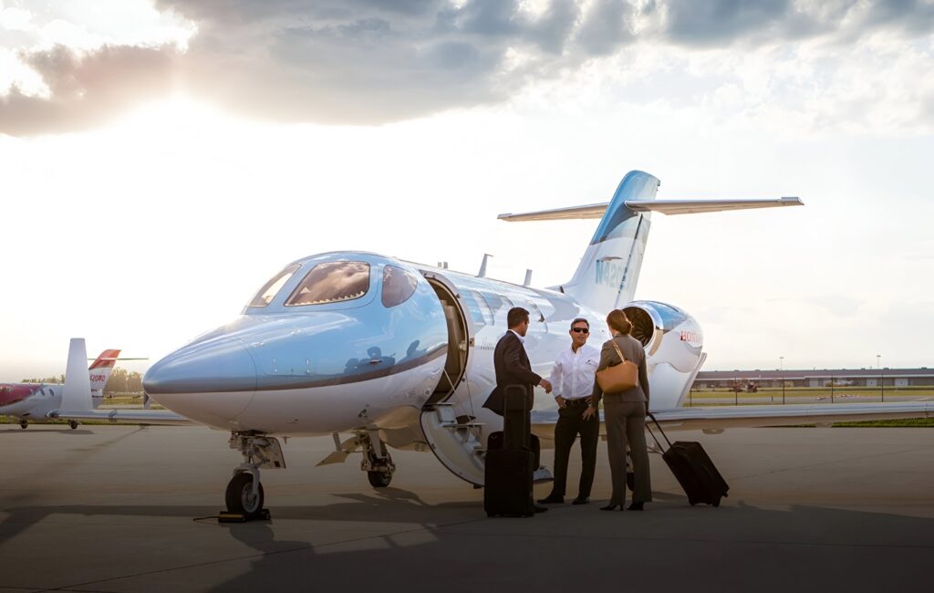 Hondajet elite II private jet