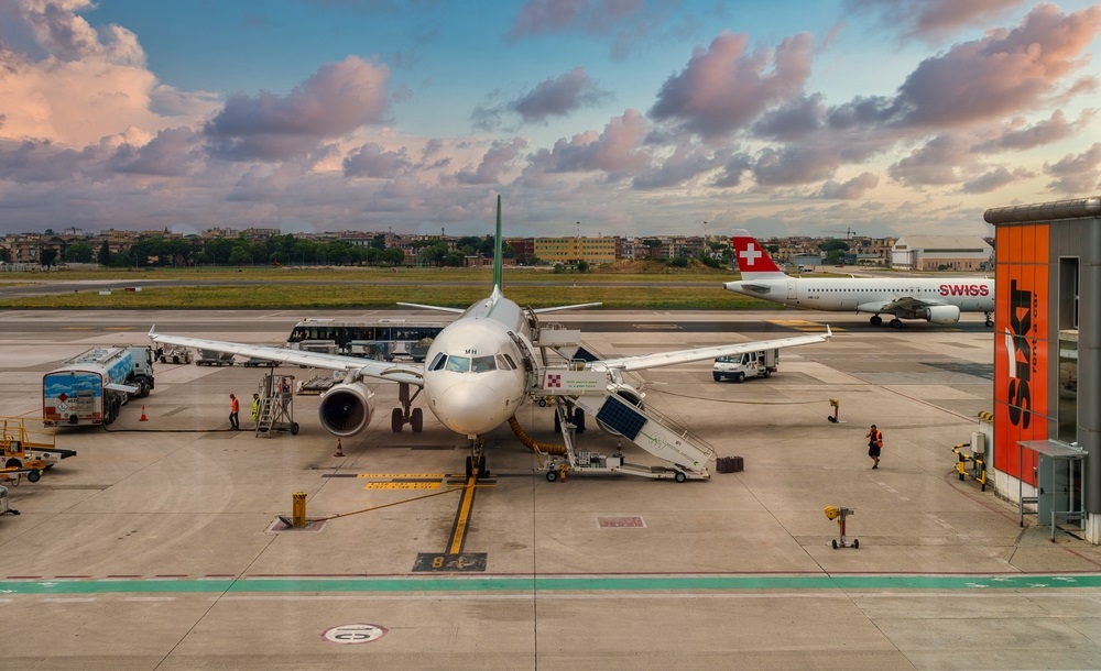 Aircraft maintenance in Capodichino International Airport