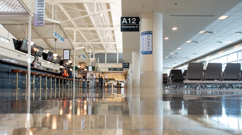 Chicago Midway International Airport scene