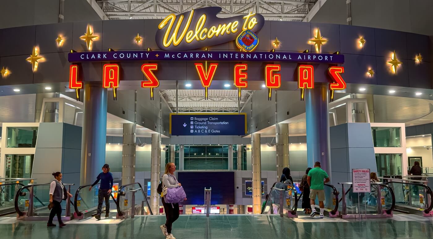 Welcome to Las Vegas at Harry Reid International Airport