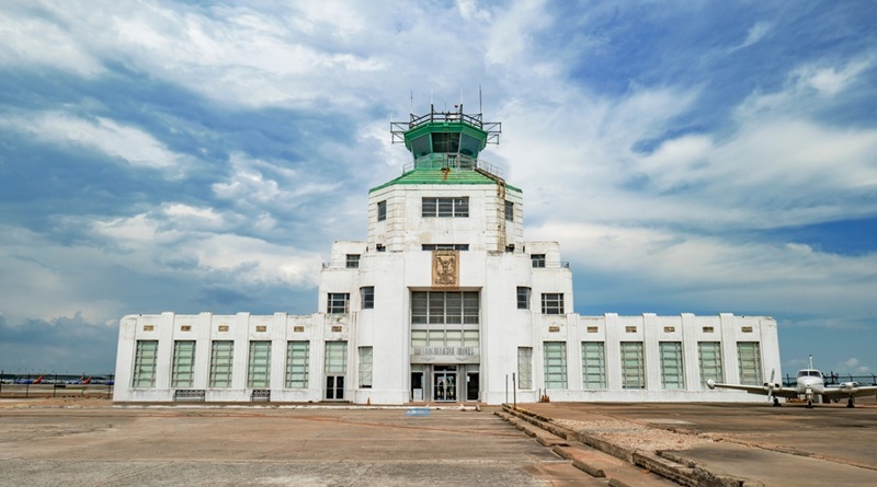 William P Hobby Airport terminal building now serves as an aviation museum