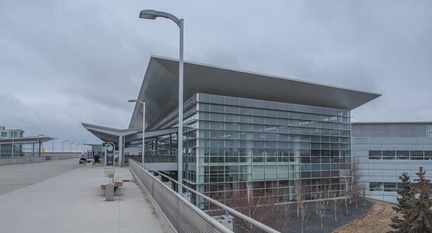 Winnipeg Manitoba Canada - James Armstrong Richardson International Airport in Winnipeg