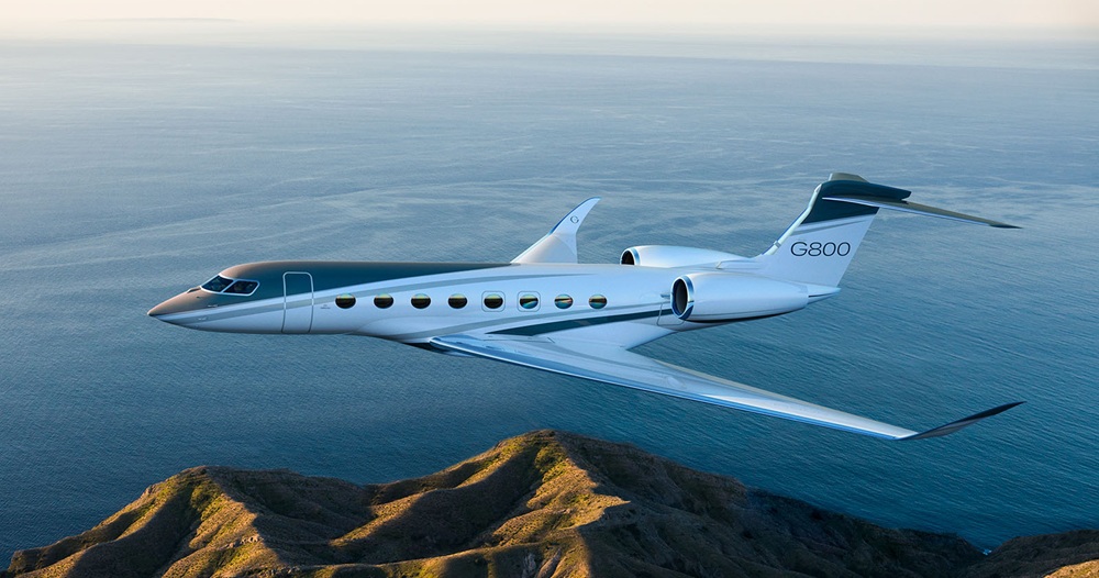 gulfstream g800 private plane