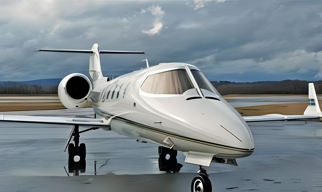 learjet 31A private jet plane