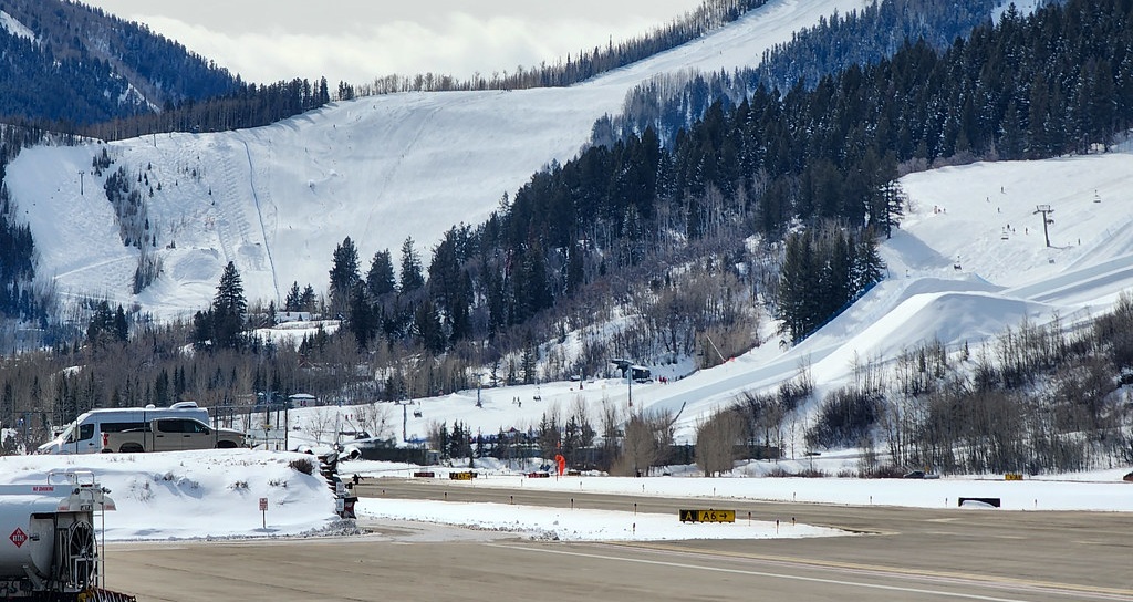 Aspen Airport during winters