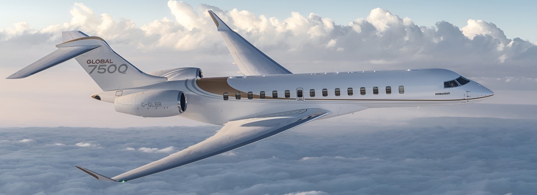 Bombardier Global 7500 main header image