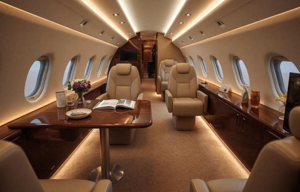 Gulfstream G III cabin