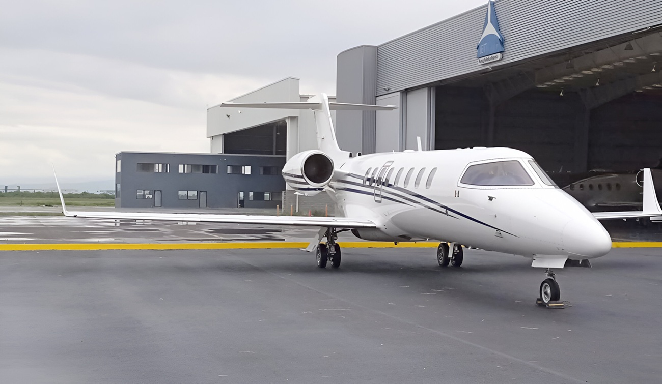 Learjet 45XR private jet