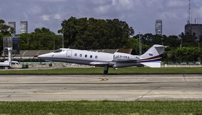 Learjet 60XR jet