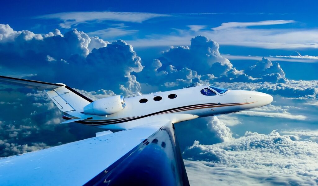 private jet plane